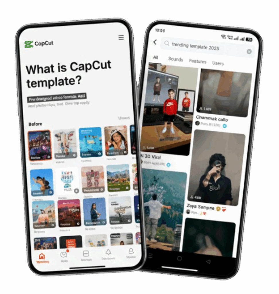CapCut Template 2 what is cacut template